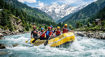 River Rafting at Beas River in Kullu